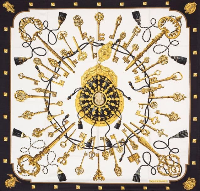 エルメス スカーフ「レクレ」brown バリエーション