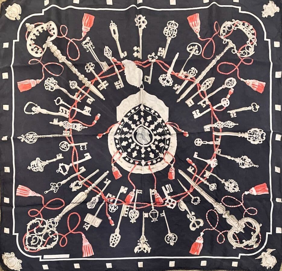 エルメス スカーフ「レクレ」black バリエーション