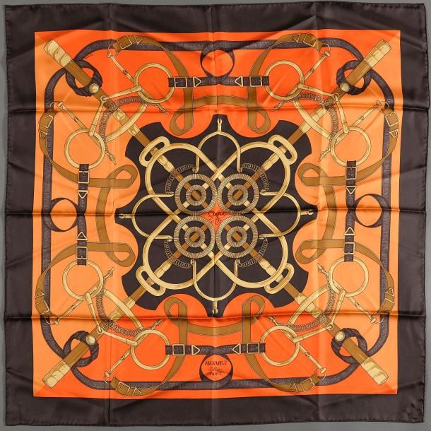 エルメス スカーフ「黄金の拍車」バリエーション